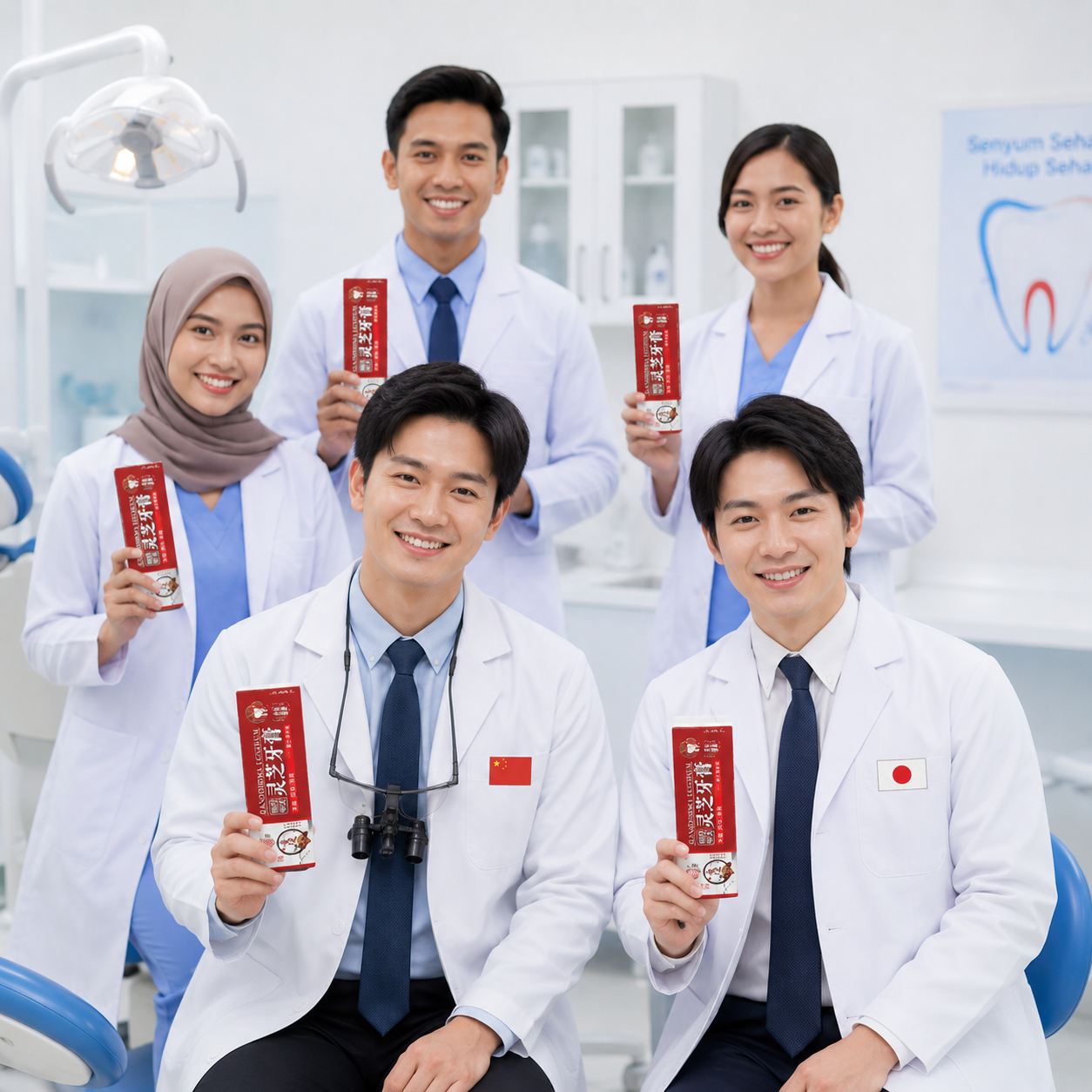 Tooth Repair Paste Hasil