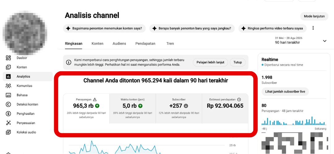 Contoh proses: Kemas & Evaluasi