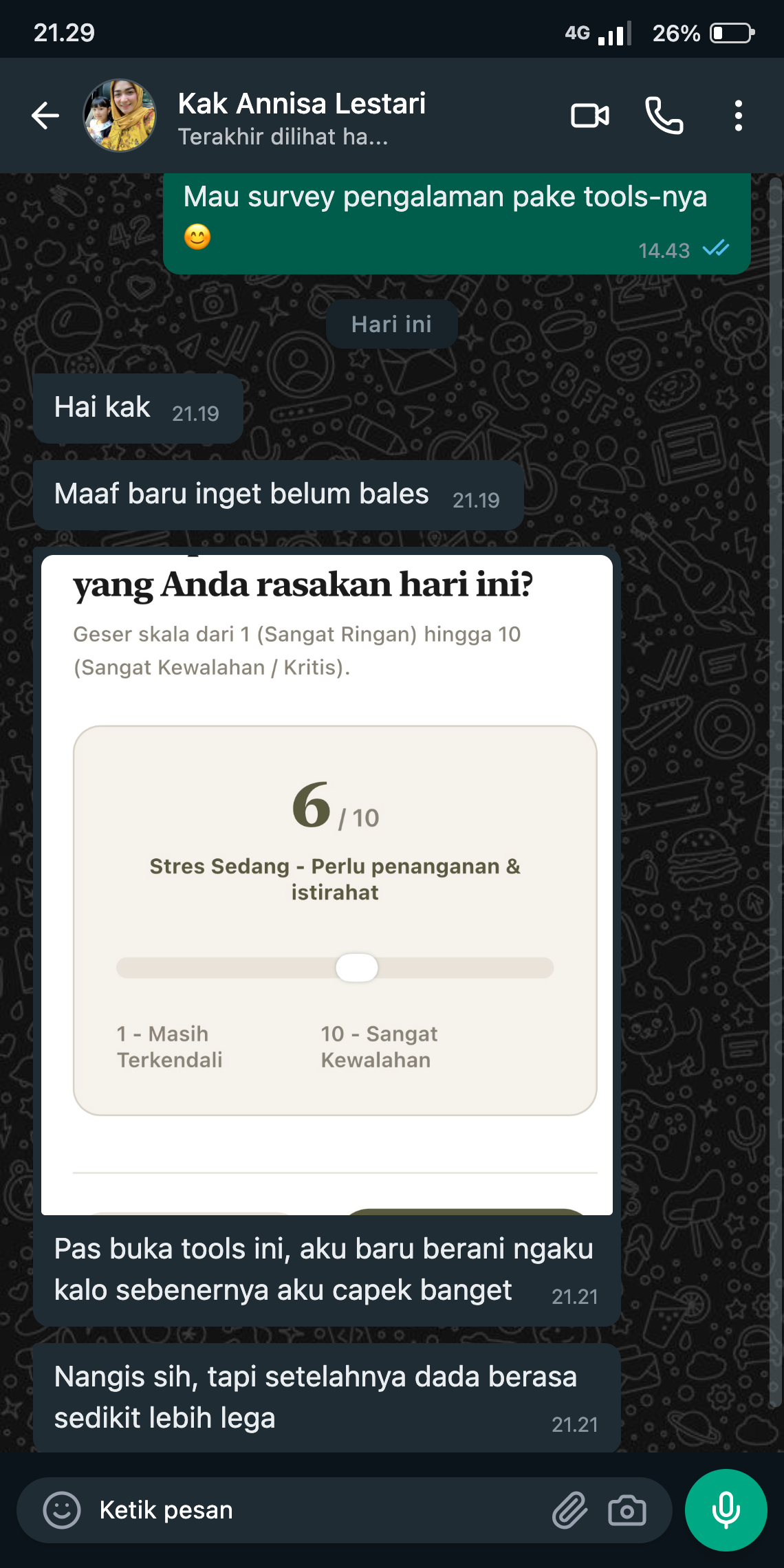 Testimoni Kak Annisa Lestari