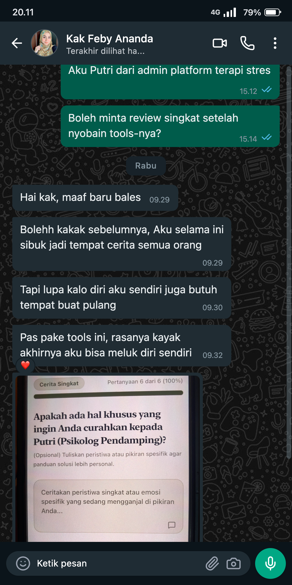 Testimoni Kak Feby Ananda
