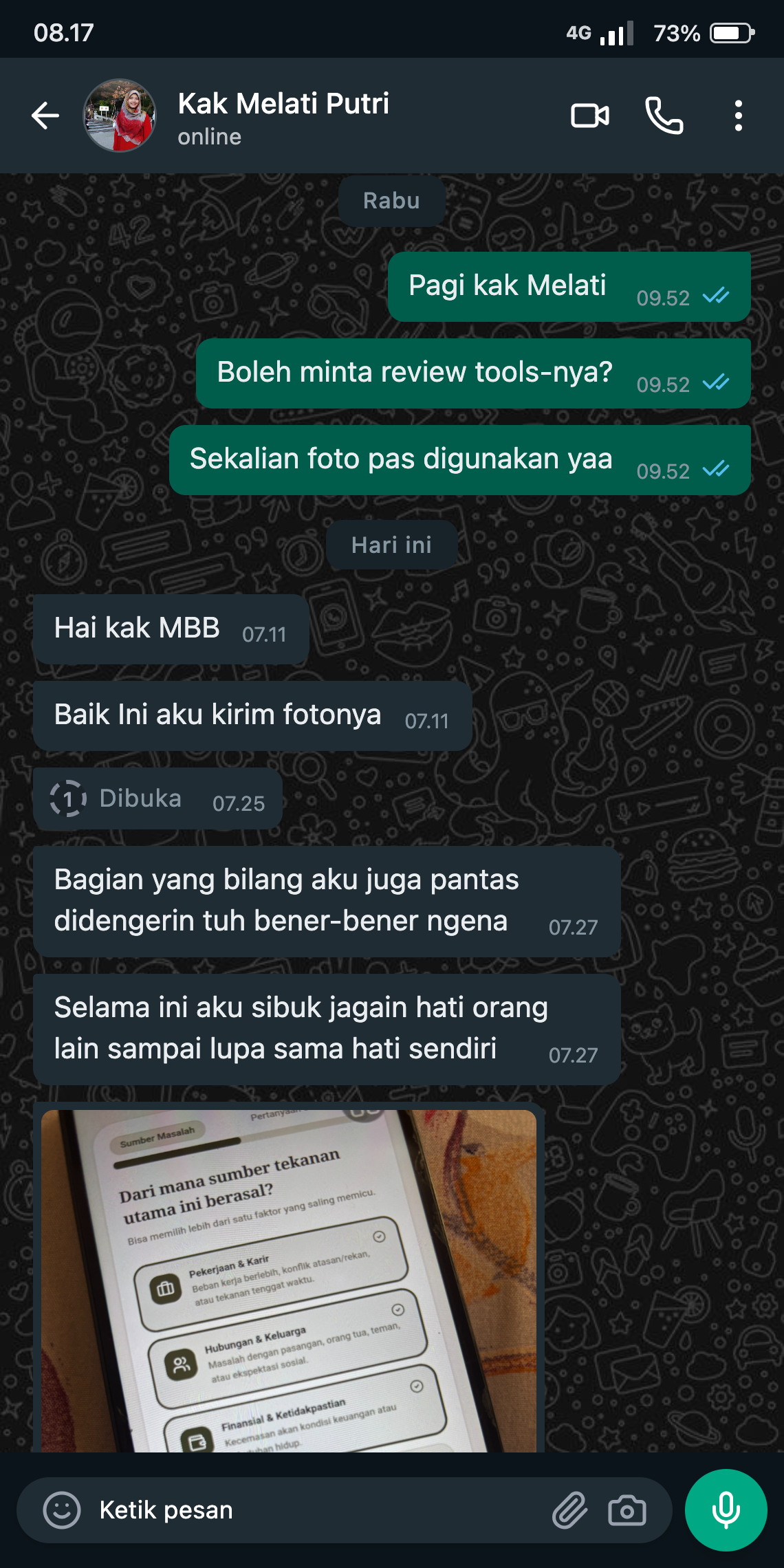 Testimoni Kak Melati Putri