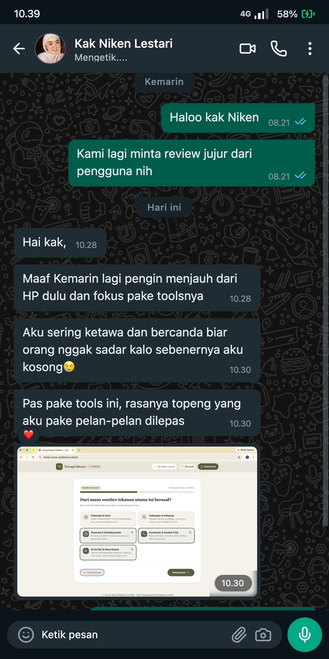 Testimoni Kak Niken Lestari