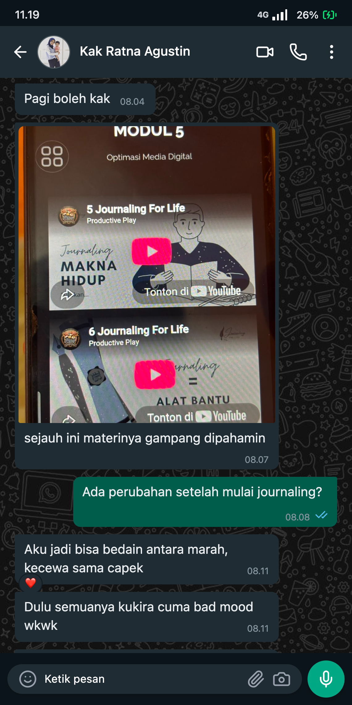 Testimoni Kak Ratna Agustin